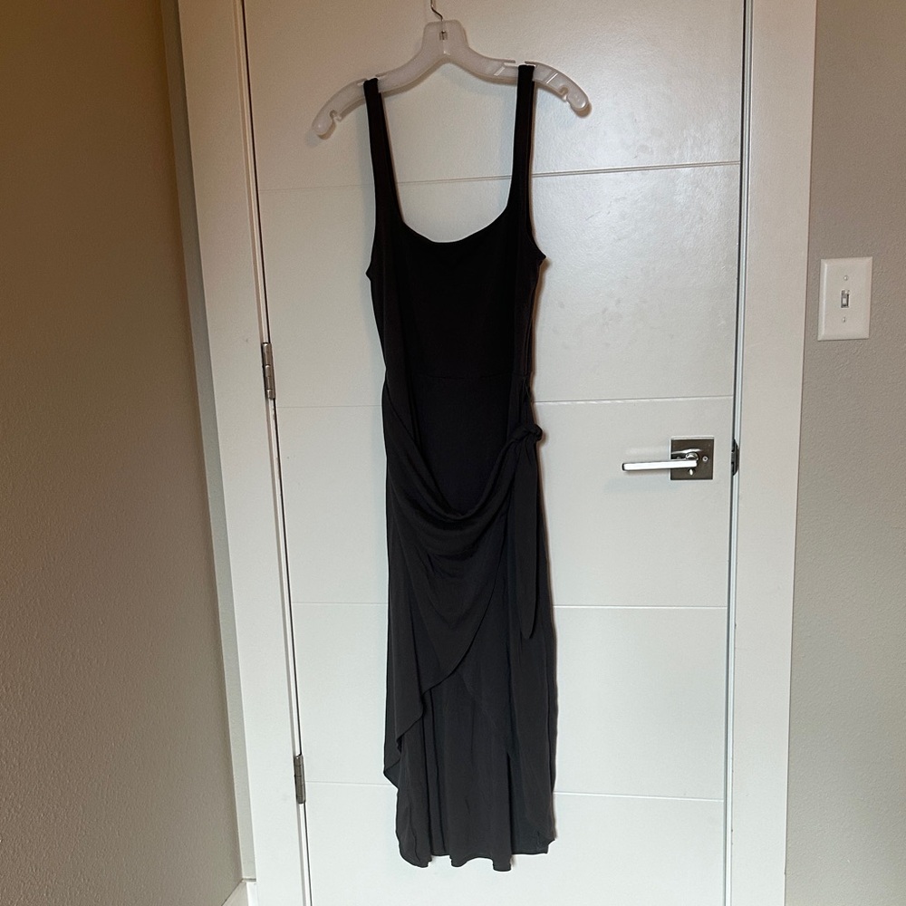 Aritzia Wilfred Saturn Dress, Dark Grey